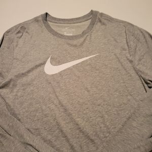 Nike Men's Dri-Fit Training Top Grey XL